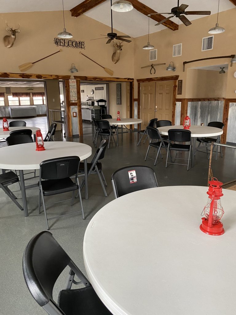Dining Hall at Lake Sallateeska Baptist Camp