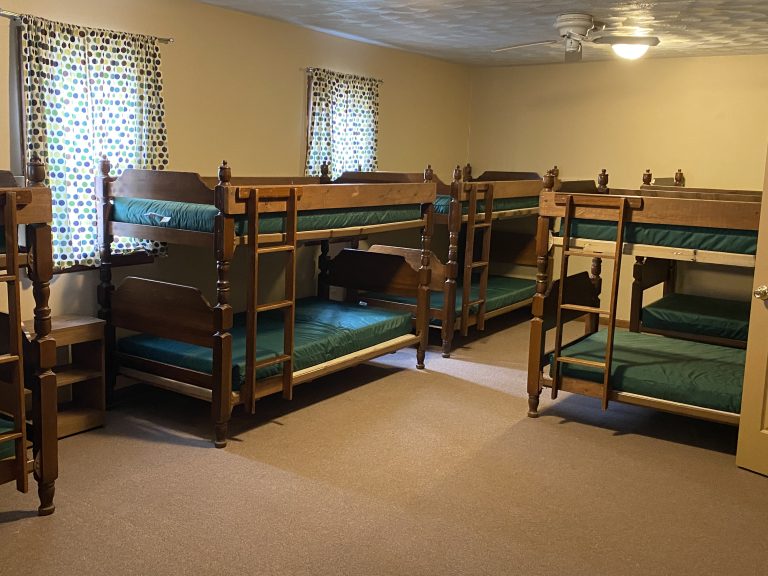 Harrison, Metro and Hinkle Lodges at Lake Sallateeska Baptist Camp