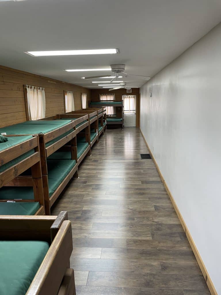 Wilma Lodge at Lake Sallateeska Baptist Camp