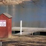 Life Jacket Shed by the Dock