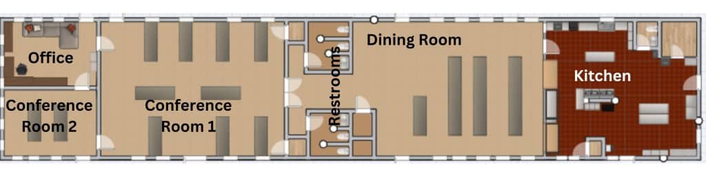 Dining Hall at Streator Baptist Camp