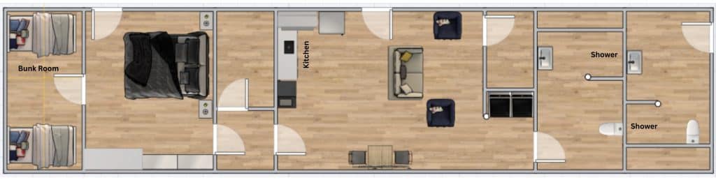 Pastor’s Apartment at Streator Baptist Camp