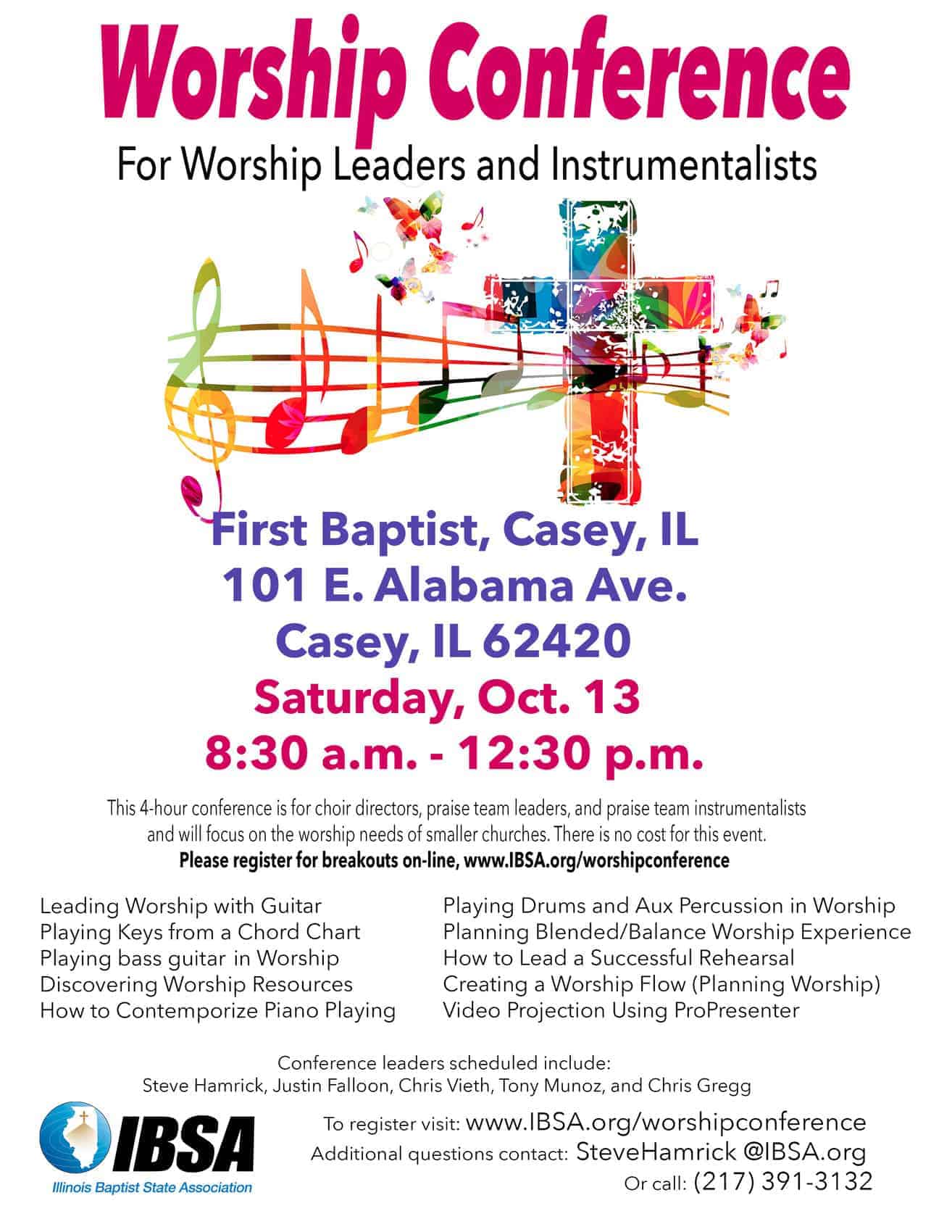 Worship Conference October 2018